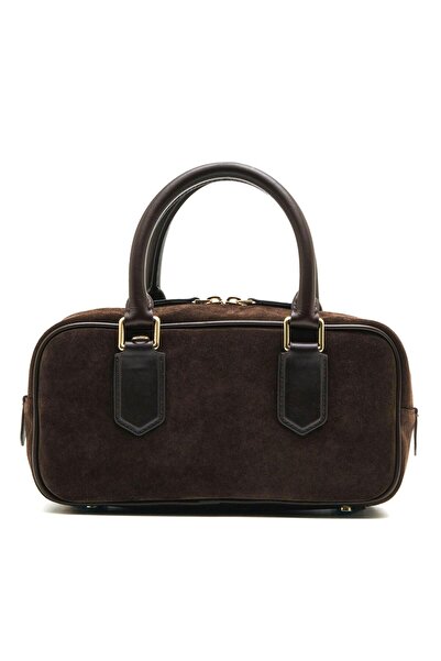 Sofia Baldi Bigvena Brown Suede Women's Bag