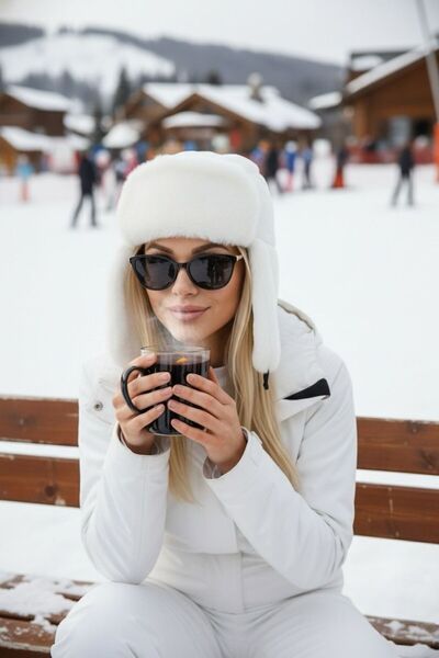 Goldmine Women's Plush Pilot Hat