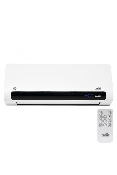 Zep FKF 65221 Wall Heater, 2200 W, with Fan, Digital Thermostat, Weekly Program and Remote Control