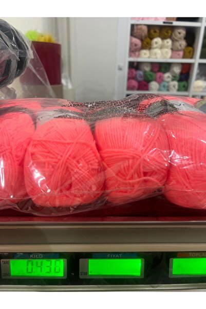 İhraç Fazlası عبوة من 5 قطع باللون البرتقالي النيون