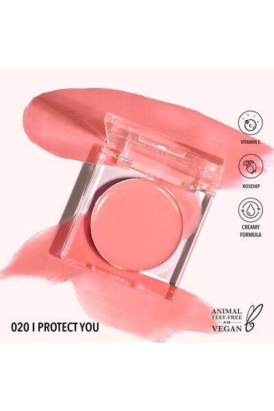 MOİRA أحمر الخدود الكريمي Loveheat (020، I Protect You)