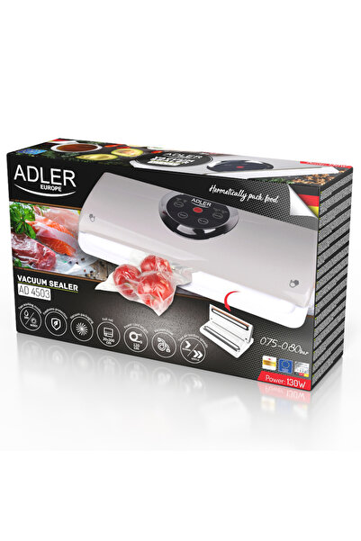 adler AD 4503 vacuum food packaging machine - Fast sealing