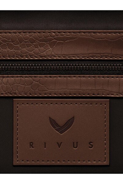 RİVUS Form Croco Tote Bag - Brown
