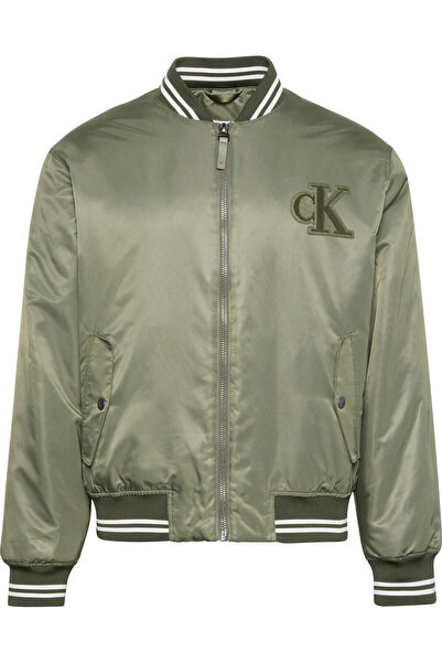 Calvin Klein LS JEANS TIPPED HERO BOMBER Bej Erkek Ceket