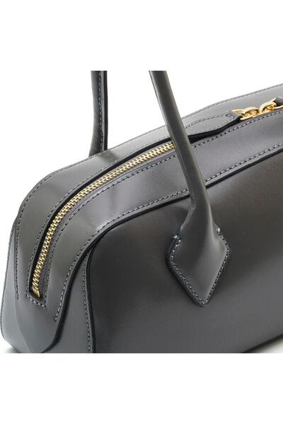 Sofia Baldi Recta Gray Genuine Leather Women's Bag