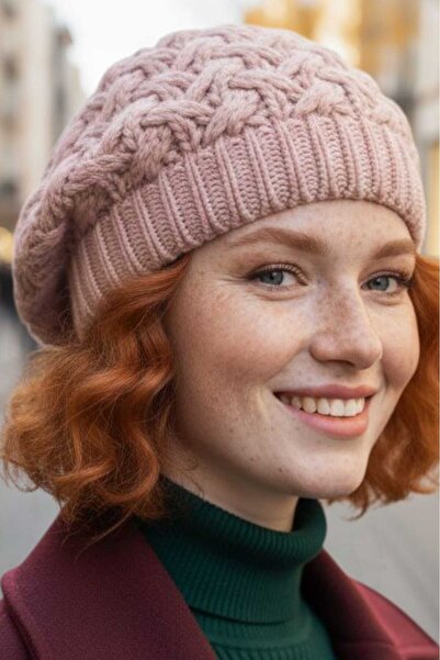 Mood Agenda Women's Knitwear Knitted Painter Beret