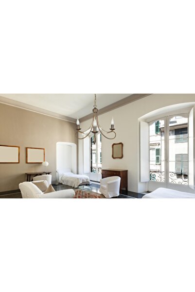 Other Hanging lamp candlestick black old gold ALFA 292