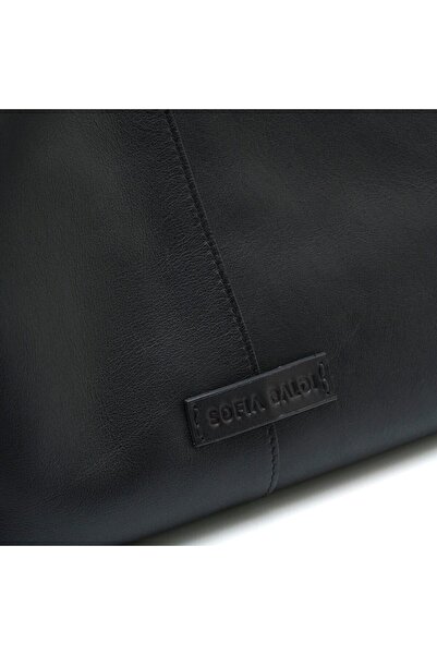 Sofia Baldi Rometa Black Genuine Leather Women's Bag