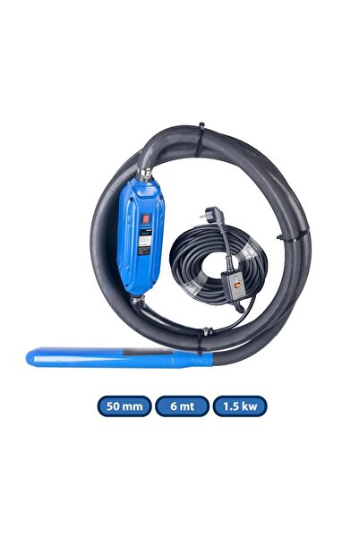 Master 532711 Kendinden Konvetörlü Beton Vibratörü 1.5kw 50mm 6mt