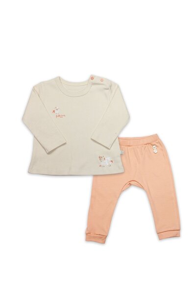 Budi Bistyle 2-Piece Set Fluffy and Lovely 14106 Beige