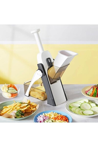 OEM Spring Slicer Vegetable Cutter White/Orange