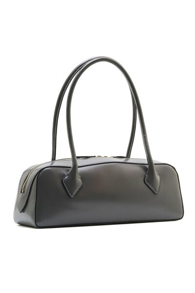 Sofia Baldi Recta Gray Genuine Leather Women's Bag