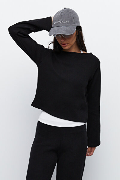 urban focus Boat Neck Sweatshirt