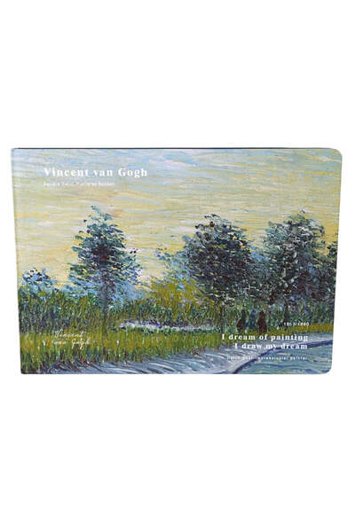 SAFECARE Caiet Van Gogh, Piața Saint-Pierre la apus, Imprimeu