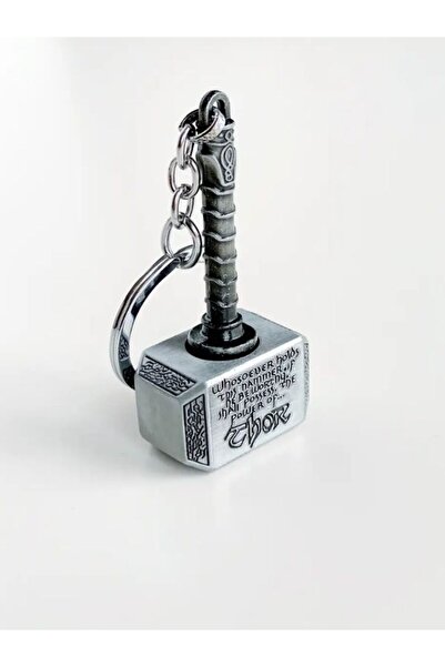 MINDA Thor Çekiç Anahtarlık Dönen Marvel The Avengers Thor'un Çekici Anahtarlık