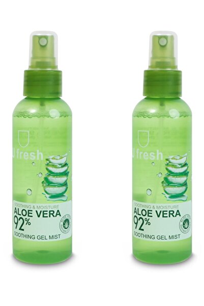 U FRESH Soothing & Moisture Aloe VERA 92% Clear - 2 Piece 150ml