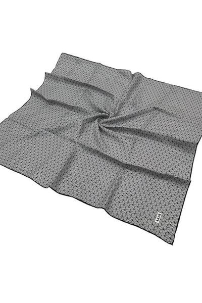 Aker وشاح حريري فضي - 8911713 -911