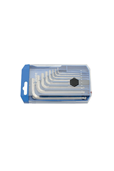 Unior Set de chei locas hexagonal cu cap sferic in cutie de plastic