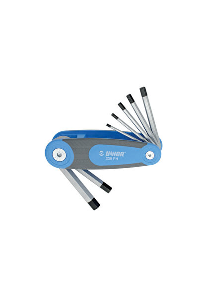 Unior Set chei locas hexagonal cu maner tip briceag