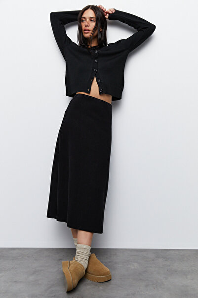 urban focus Hidden Elastic A-Line Skirt