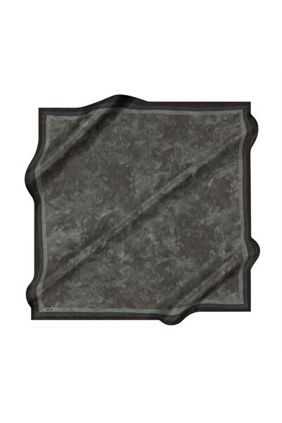 Aker 8783757 -331 Eșarfă de mătase șlefuită kaki - Sura