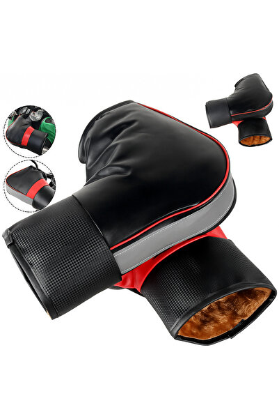 FIXATO Mănuși ghidon pentru motocicletă/scuter/bicicletă, impermeabile, căldu...