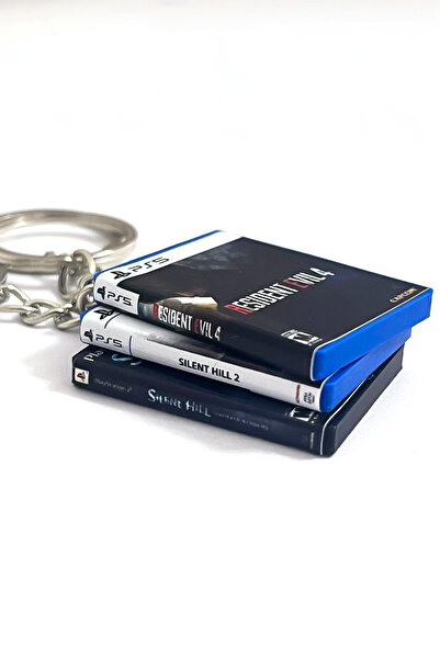 Cosmic Star Silent Hill 2 Ps5 Miniature Game Box Keychain