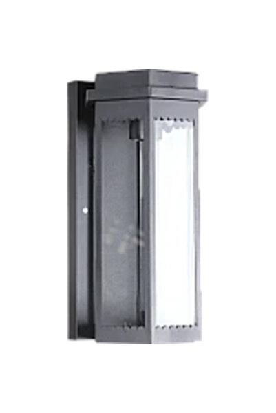 HAMER Black exterior wall light – elegant wall lighting