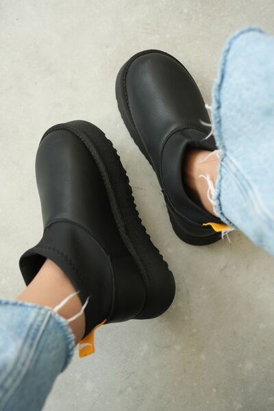 MODAADAM Жіночі короткі чоботи Royal Stretch - чорні-шкіра