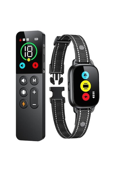 narvara Zgardă electrică de dresaj pentru câini — vibrații, avertizare sonoră...