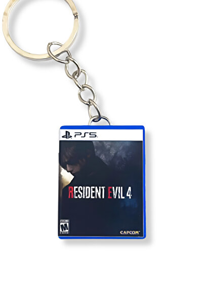 Cosmic Star Resident Evil 4 Ps5 Miniature Game Box Keychain