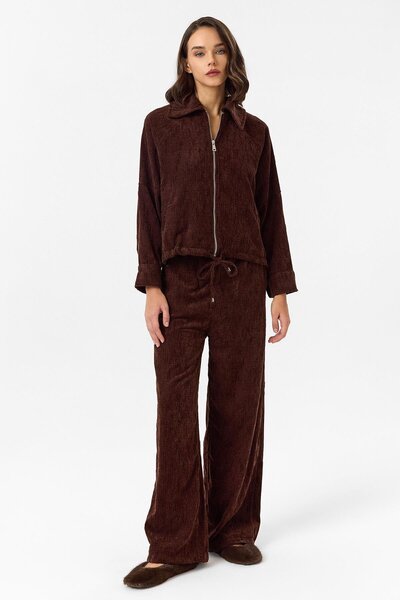 TIFFANY&TOMATO Bol Paça Şönil Pantolon