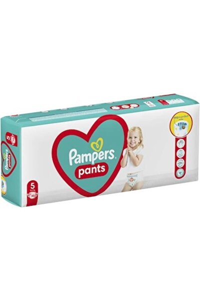 Pampers Scutece chilotel Pants Jumbo Pack Marimea 5, 12-17 kg, 48 buc