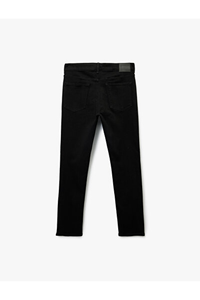 Koton Cotton Pocket Regular Waist Slim Fit Jean Trousers - Brad Jean