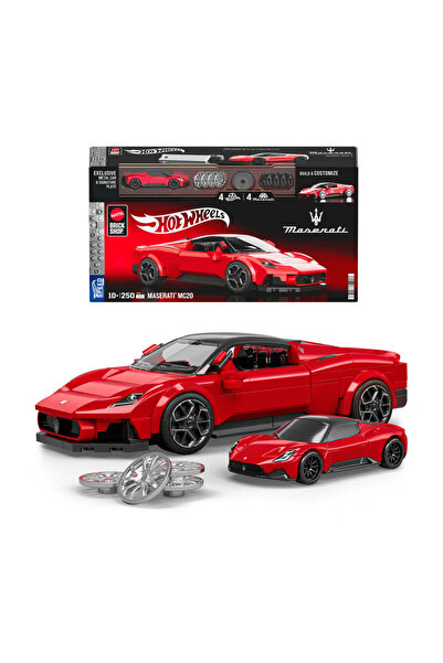 mattel Set masinute Mattel Mega Speed Series Maserati MC20, 1:32, Rosu