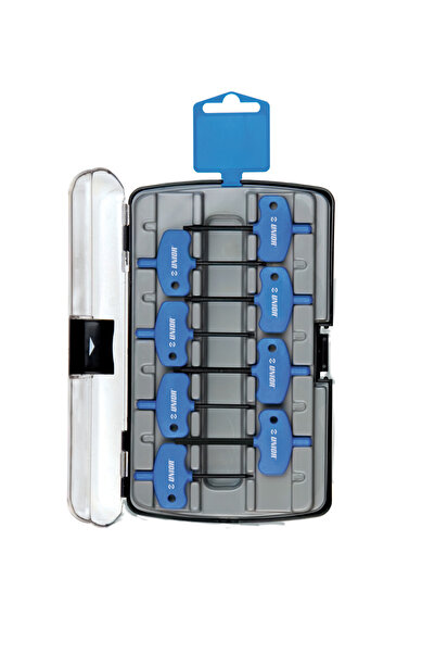 Unior 221ATXRPB3 Set chei locas hexagonal profil TXR / 8 piese