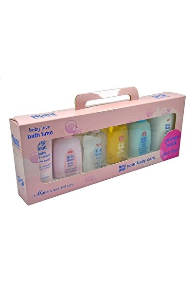 Nuno Baby Care Gift Set, 100 ml - 5 Pieces (Powder)