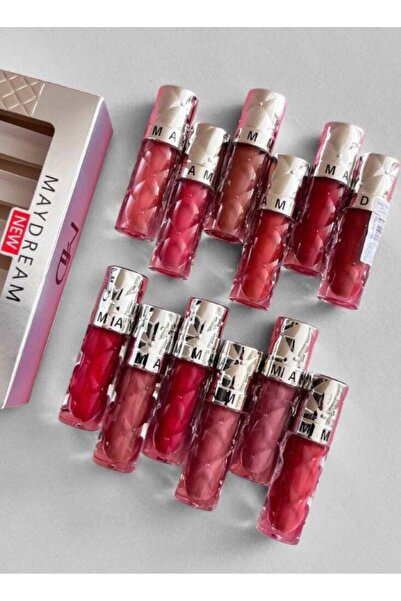 MAYDREAM أحمر شفاه سائل، 12 لونًا