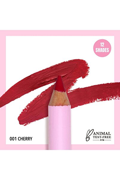 MOİRA Flirty Lip Pencil (001, Cherry)