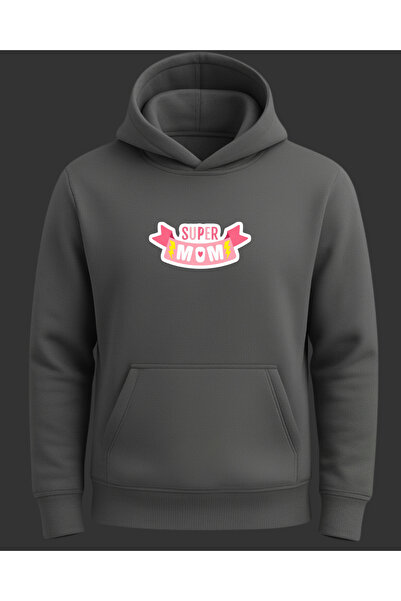 Ebiidesign Super Mom Printed Sweatshirt