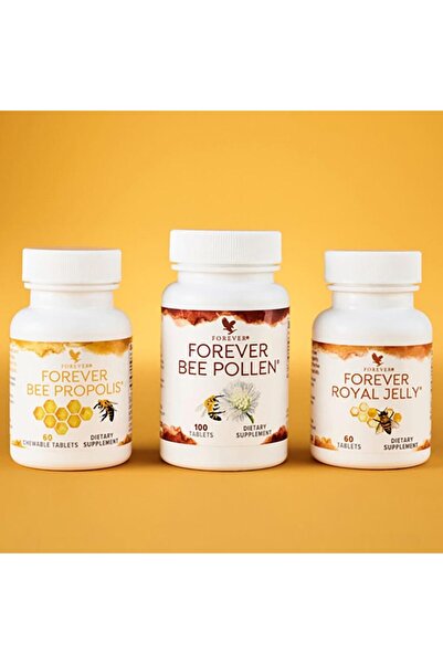 Forever Bee Pollen – The complete food of nature, maximum pollen concentration, combined with roya
