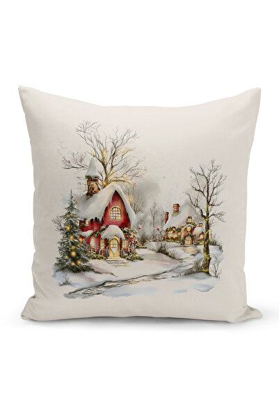 Bertille Home Husă de pernă cu imprimare digitală pe două fețe Seria de Anul ...