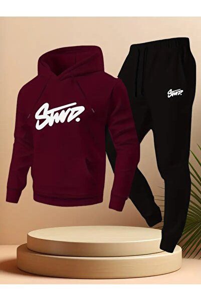 Flaubert -Men's Printed 336 Oversized Sweater -Sweatpants 2-Piece Set