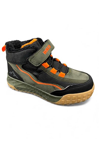 Desimod Wisco Comfortable Velcro Sports Children's Boots with Fur Inside