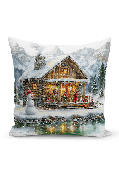 Bertille Home Husă de pernă cu imprimare digitală pe două fețe Seria de Anul ...