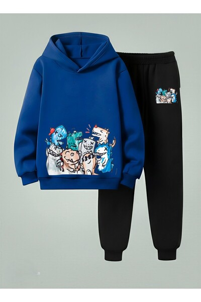 LORVEX Îmbrăcăminte pentru copii tricou - Set trening cu glugă SWEET DINOSAUR...