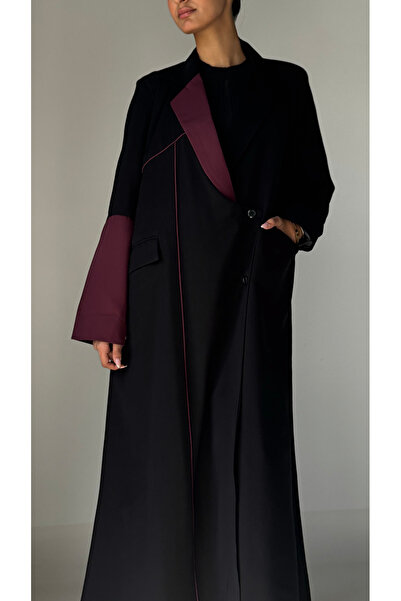 AYA عباية بليزر سوداء