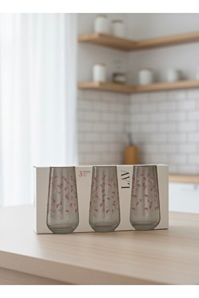 BARDAKÇI Desenli su bardağı