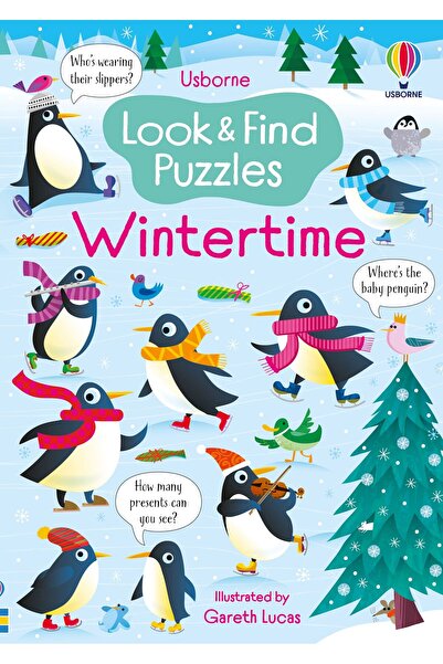 Usborne Look and Find Puzzles Wintertime
