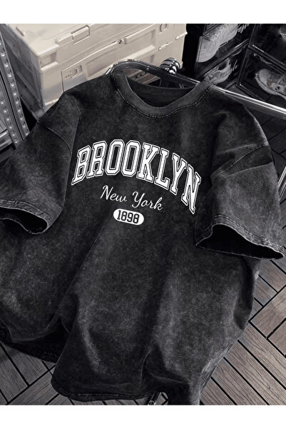 LAVİTTA تي شيرت بتصميم بروكلين